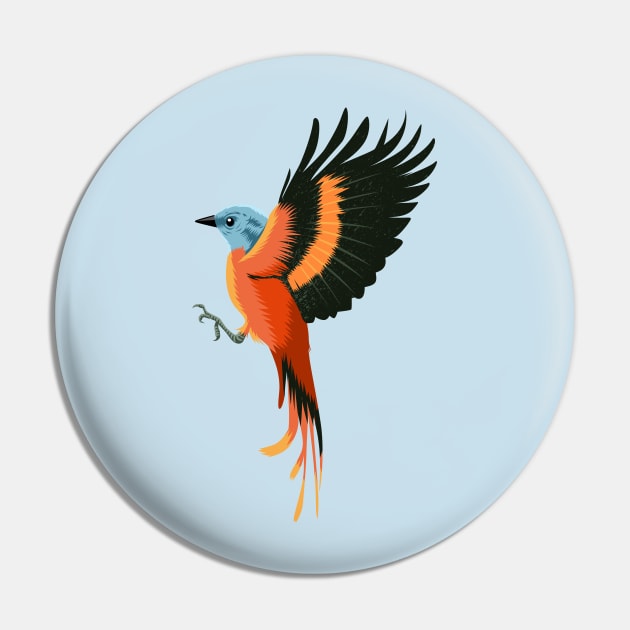 Fly bird Pin by albertocubatas