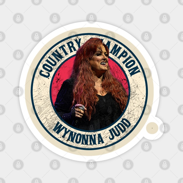 Wynonna Ellen Judd Magnet by rido public