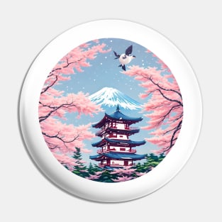 Japanese House by the Mountain Pin