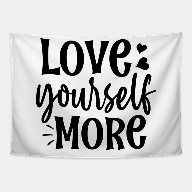 love yourself more Tapestry by Sohidul Islam