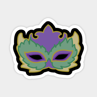 Mardi Gras Mask Magnet