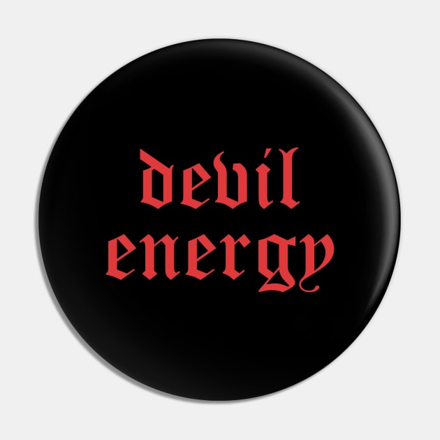 Devil Energy Pin by Fiends