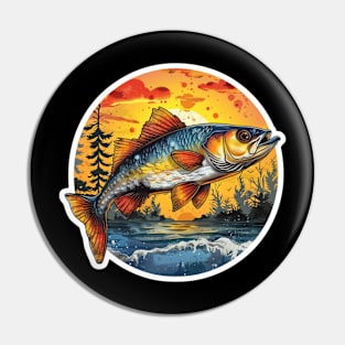 Fishing Gift Pin
