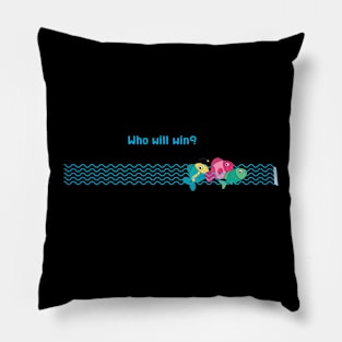 Fish Race Pillow