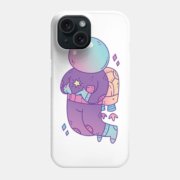 Spaceman Phone Case by edwardecho