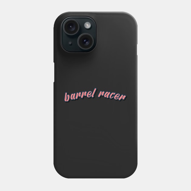 barrel racer Phone Case by sarelitay