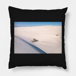 White Sand Dunes Pillow