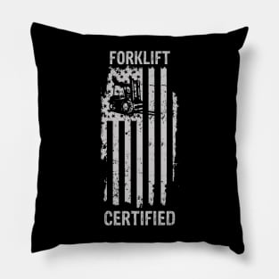 Forklift Certified Pillow