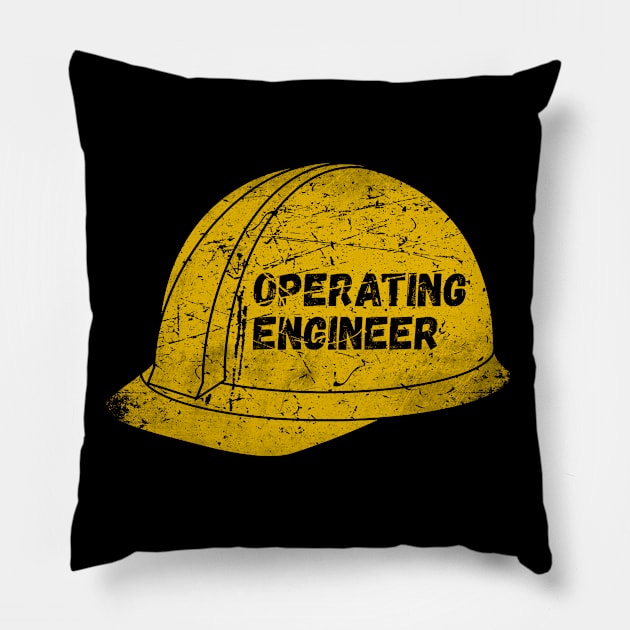 Operating Engineer Pillow by GR-ART
