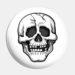 Skully skull Pin