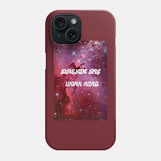 Inspire art to reality through quotes Phone Case