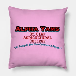 Alpha Yams Pillow