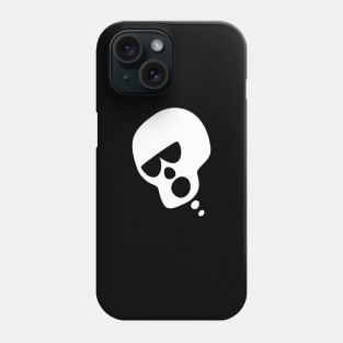 Grumpy Skull Phone Case