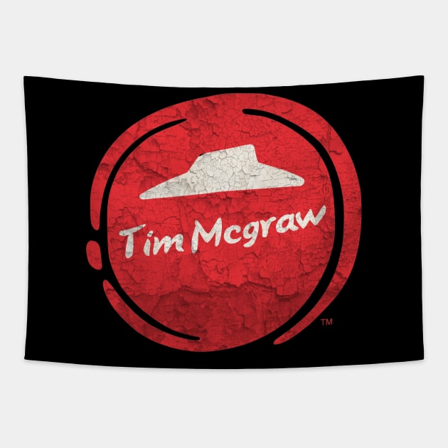 Cosplay Parody Pizza Hut Vintage Music Lovers - Tim Mcgraw Tapestry by kumurkumur