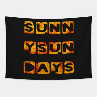 Sunny Sun Days Sundays Sunshine Tapestry