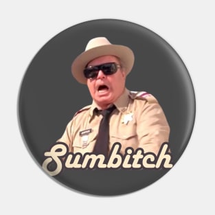 Retro Sumbitch Sheriff Pin