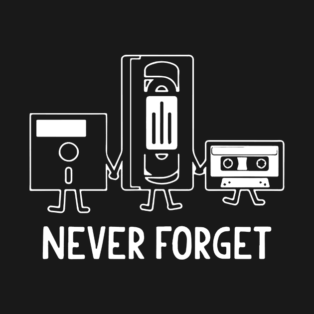 Never Forget Floppy Disk distress by bayudesignart45