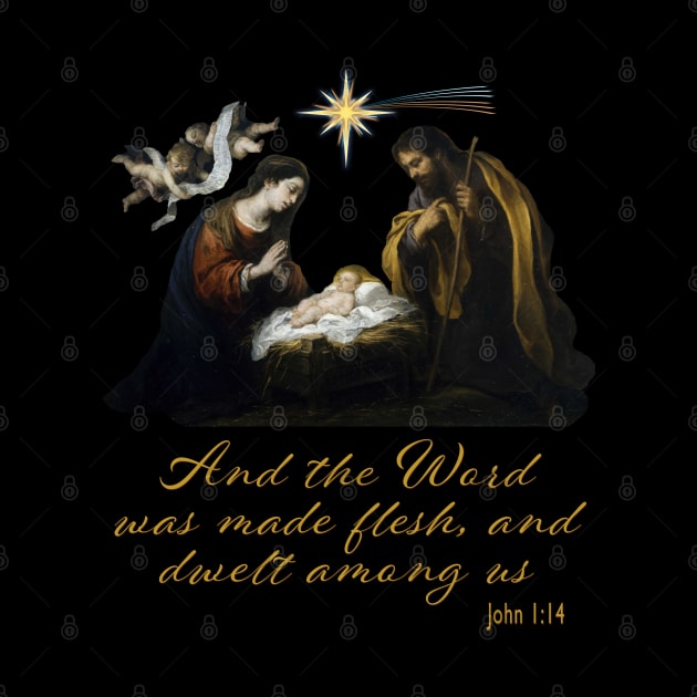 And the Word was made flesh, and dwelt among us John 1:14 by Brasilia Catholic