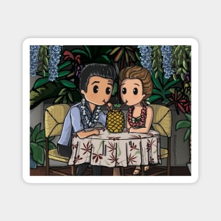 Luau (non)date - Pineapple Love Potion Magnet