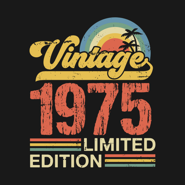 Retro vintage 1975 limited edition by Crafty Pirate 