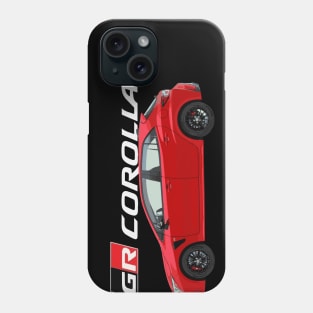 GR Corolla HOT HATCH Circuit Edition JDM Supersonic Red e210 Phone Case