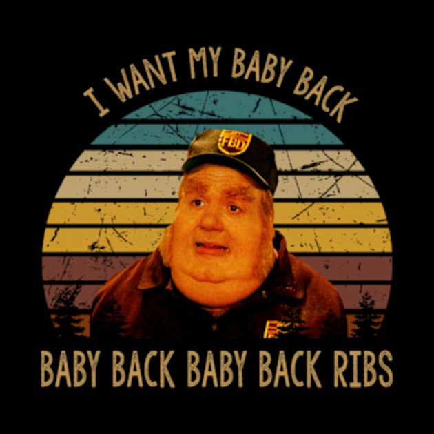 Fat character i want my baby back poster by Exraeli Zabeth