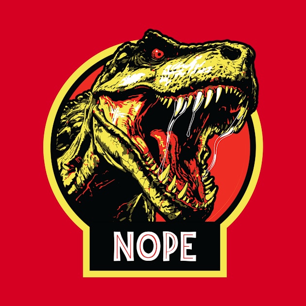 Jurassic Park-Nope by qggraphics