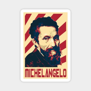 Michelangelo Retro Magnet