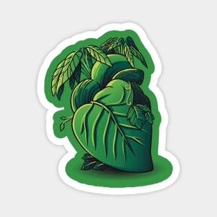 Plant Heart by Tobe Fonseca Magnet