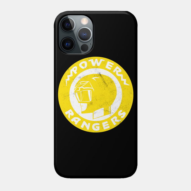 yellow ranger - Yellow Ranger - Phone Case