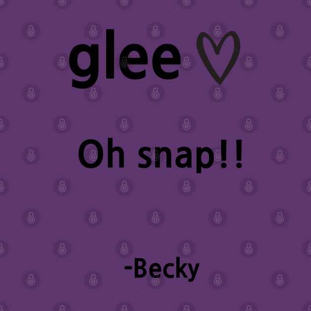 Glee/Becky by Said with wit