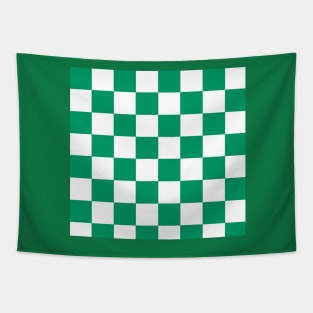 Celtic Green and White Tapestry