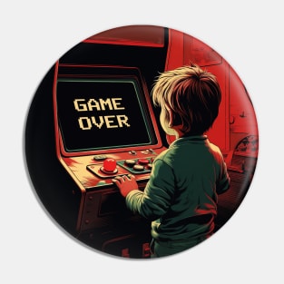 Game Over Pin