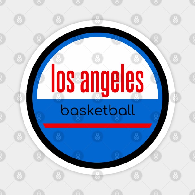 los angeles clippers basketball Magnet by BVHstudio