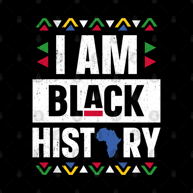 I Am Black History Month African American Black Pride by trendingoriginals