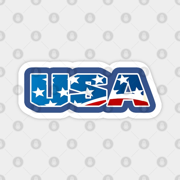 USA Magnet by GLStyleDesigns