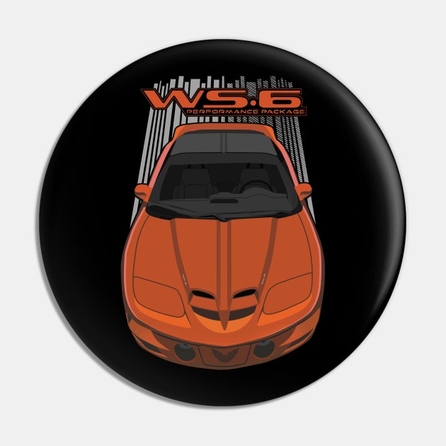 Pontiac Trans Am WS6 4thgen - Orange Pin by V8social