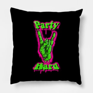 party hard Pillow