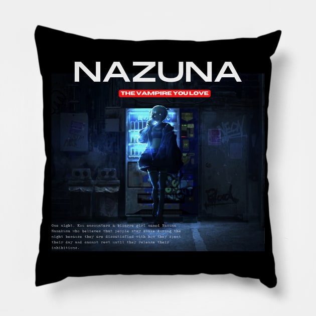 Nazuna Nanakusa - The Vampire You Love - Call of the Night Pillow by TTWW Studios