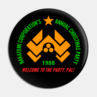 Nakatomi Christmas Party Pin