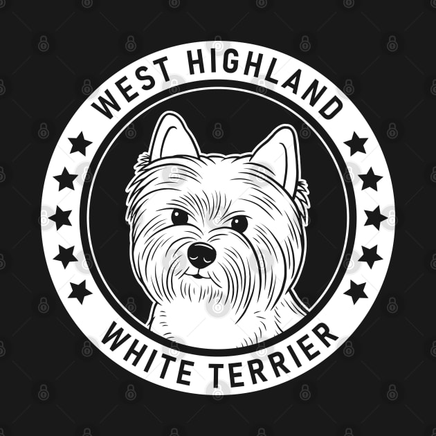 West Highland White Terrier Westie Fan Gift by millersye