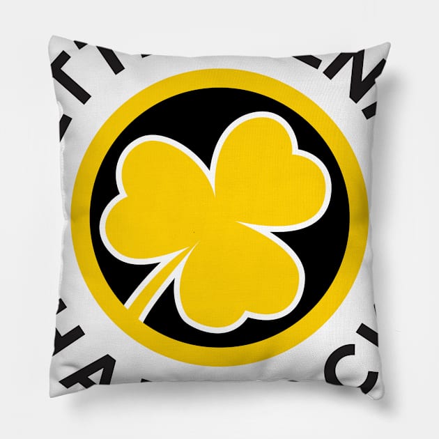 Letterkenny Shamrocks Pillow by MindsparkCreative