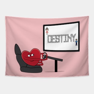 Love Is Destiny's Game Tapestry