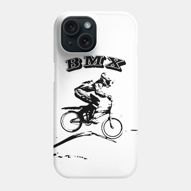 bmx Phone Case by rickylabellevie