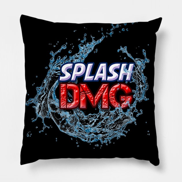 Basic Splash DMG Logo Pillow by SplashDMG