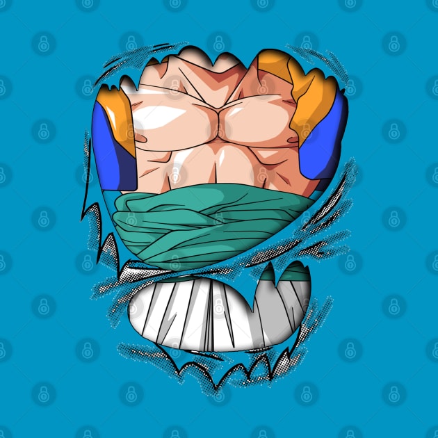 Gotrunks Chest Dragon ball Gt by GeekCastle