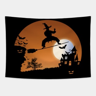 karate halloween Tapestry