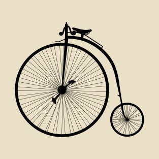 Penny farthing bicycle transport T-Shirt