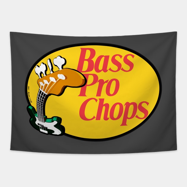 Bass Pro Chops Tapestry by Music Bam International