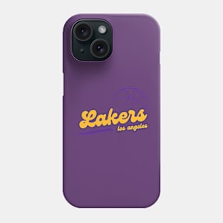 los angeles lakers basketball Phone Case